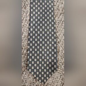 Robert Talbott Best In Class Necktie, Checkered Pattern